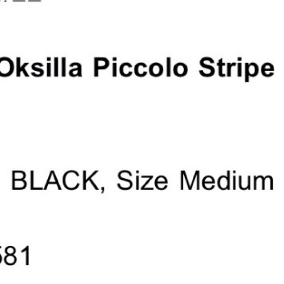 Marimekko Oksilla Piccolo Stripe Jacket. Off-White, Black - Picture 15 of 15